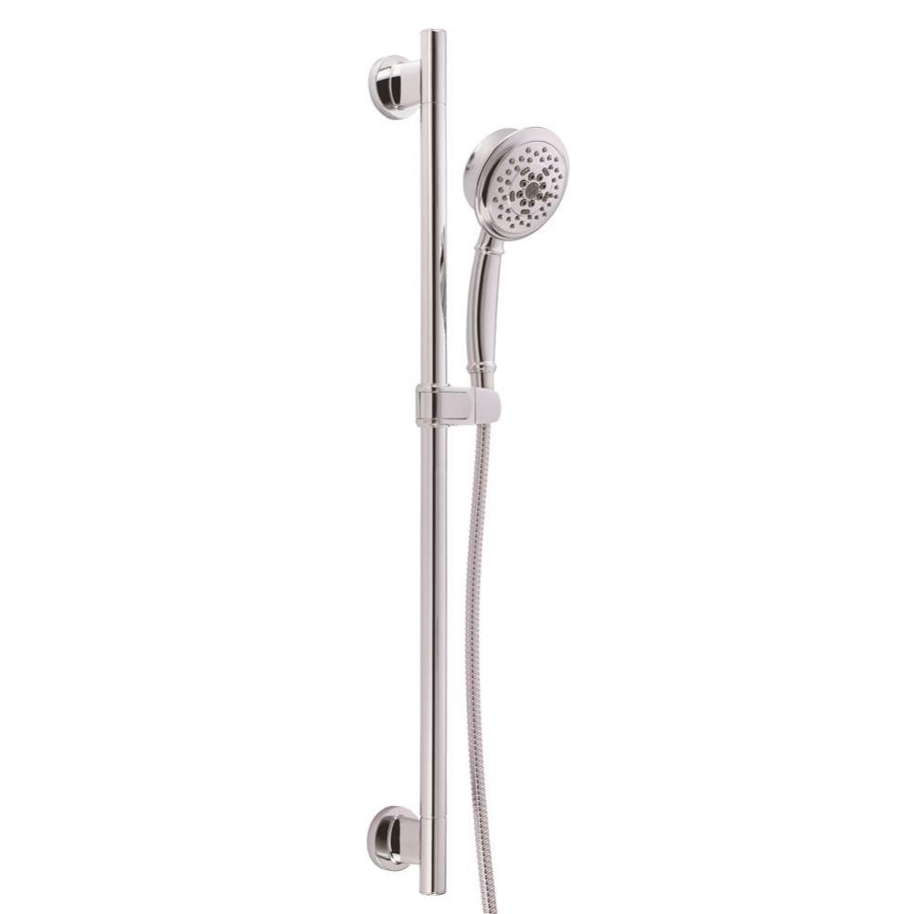 Versa 30&apos;&apos; Slide Bar Assembly w/ 5 Function Surge Handshower 2.0gpm Chrome