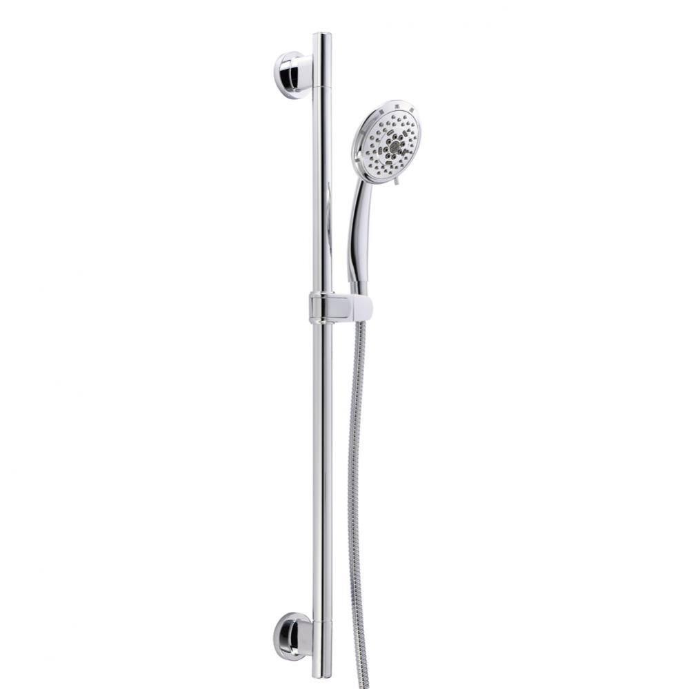 Versa 30&apos;&apos; Slide Bar Assembly w/ 5 Function Florin Handshower 2.0gpm Chrome