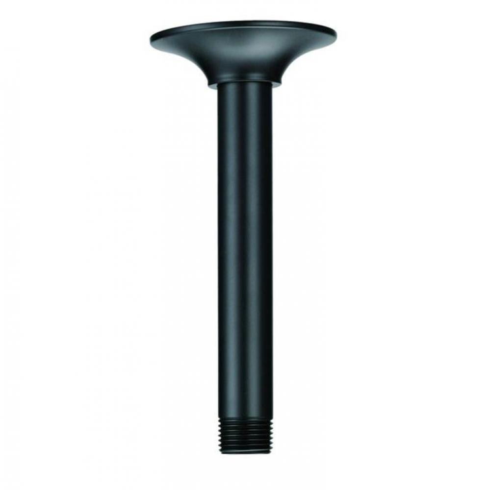 6&apos;&apos; Ceiling Mount Showerarm w/ Escutcheon Satin Black