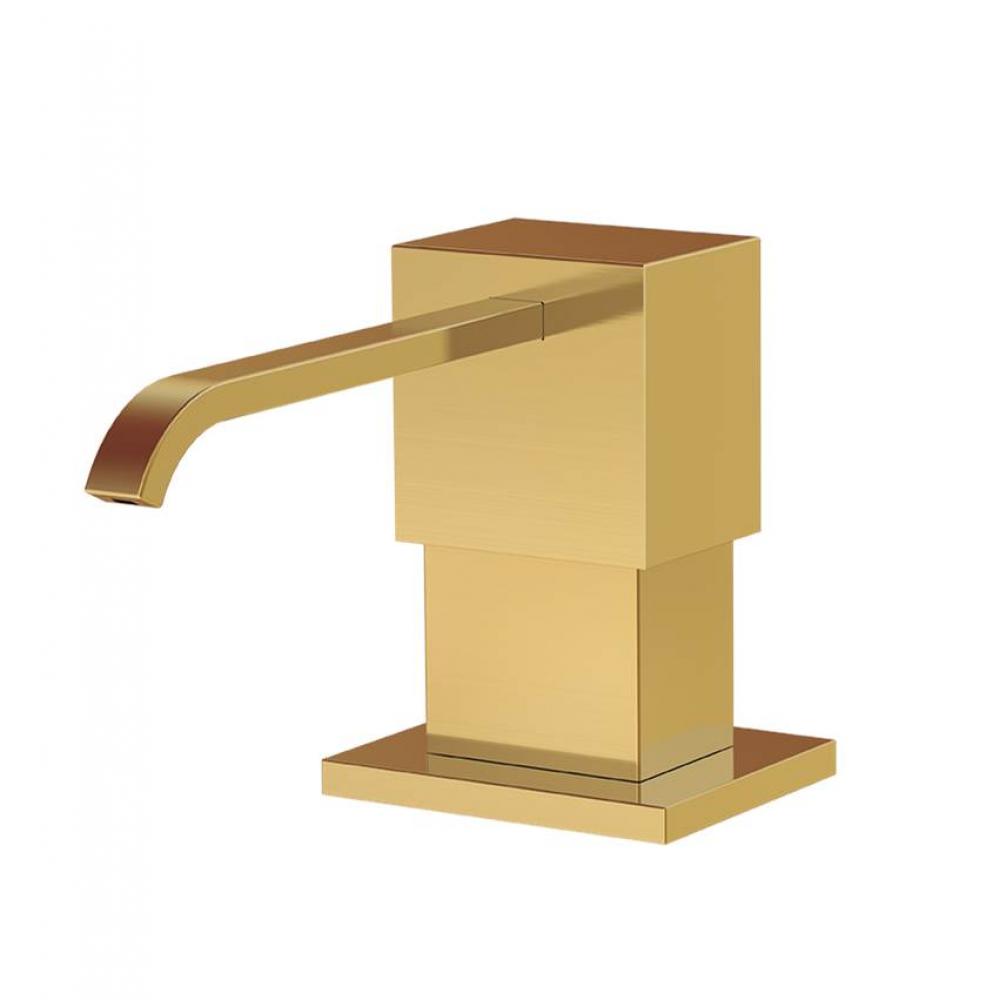 Sirius Deck Mount Soap &amp; Lotion Dispenser Brushed Bronze