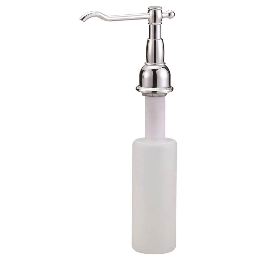 Opulence Deck Mount Soap &amp; Lotion Dispenser Chrome