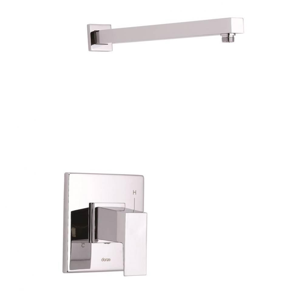 Mid-Town 1H Shower Only Trim Kit And Treysta Cartridge Less Showerhead Chrome