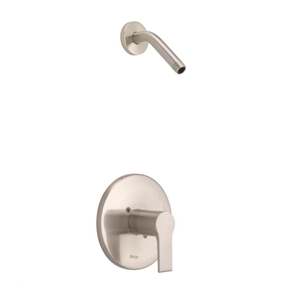South Shore 1H Shower Only Trim Kit And Treysta Cartridge Less Showerhead Brushed Nickel