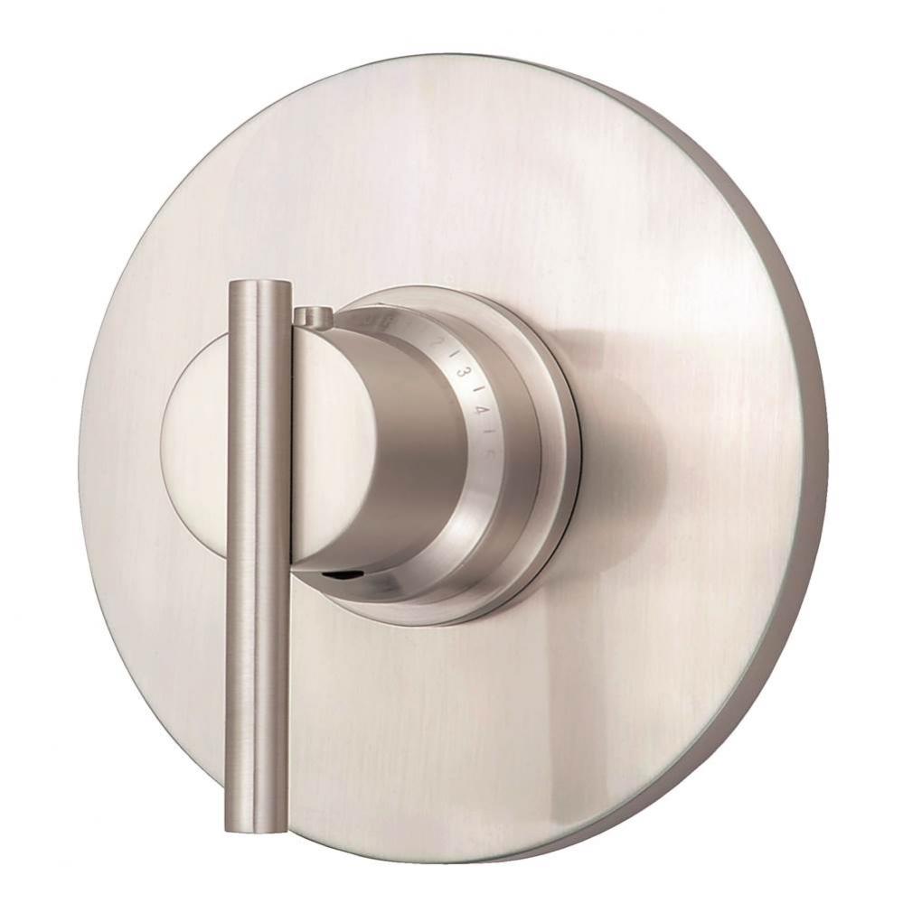 Parma 1H 3/4&apos;&apos; Thermostatic Valve Trim Kit Brushed Nickel