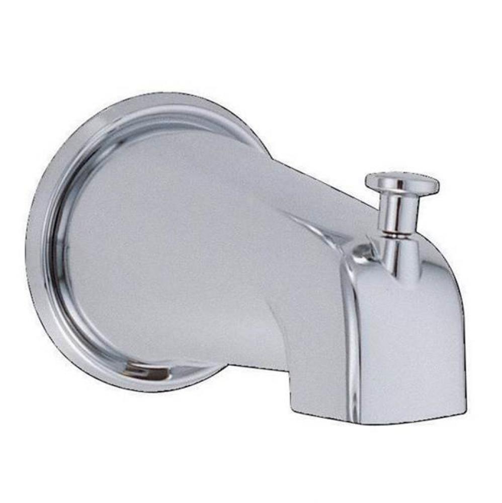 5 1/2&apos;&apos; Wall Mount Tub Spout with Diverter Chrome