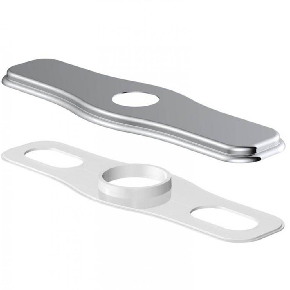 Cover Plate Assembly for 8&apos;&apos; Centerset Kitchen Faucet Chrome