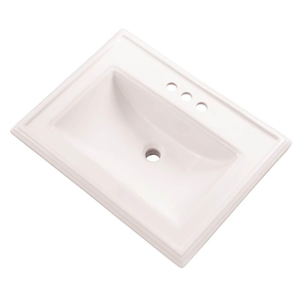 Logan Square S-Rim Lav 23.63&apos;&apos;x18.13&apos;&apos; 4&apos;&apos;CC White