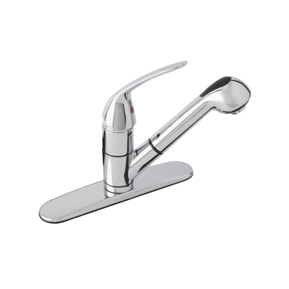 Maxwell SE 1H Pull-Out Kitchen Faucet w/ Washerless Cartridge 1.75gpm Chrome