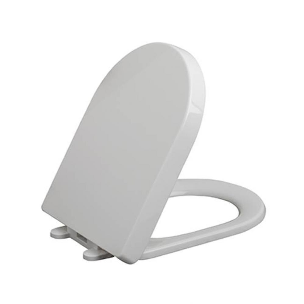Elongated Slow Close Toilet Seat for Wicker Park G0021221 White