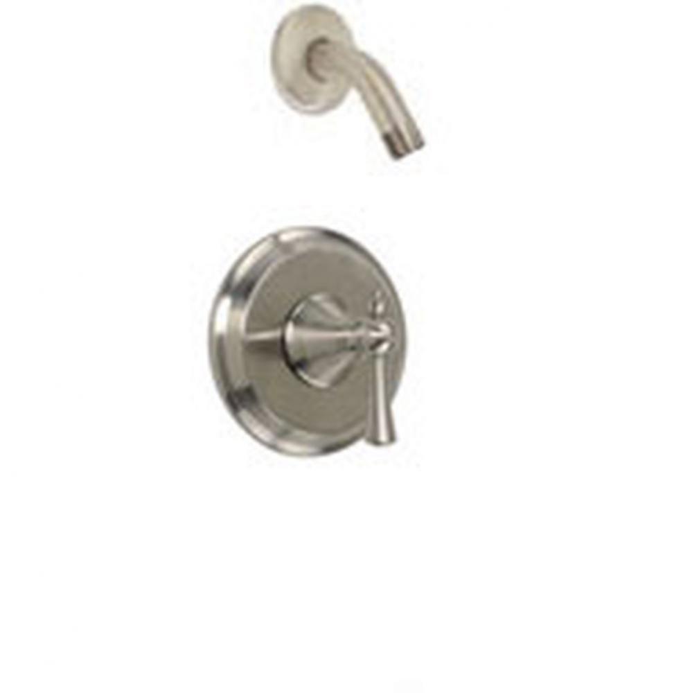 Brianne 1H Shower Only Trim Kit less Showerhead Brushed Nickel