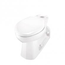 Gerber Plumbing GHE21375 - Ultra Flush 1.28Gpf Ada Elongated Back Outlet Bowl White