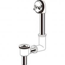 Gerber Plumbing G004180691 - Gerber Classics Pop-up 20 Gauge All Drain in Shoe for Standard Tub with Brass Nuts Chrome