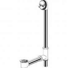 Gerber Plumbing G004181377 - Gerber Classics Trip Lever Drain for Roman Tub with 6 Inch Tailpiece Chrome