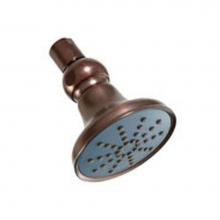 Gerber Plumbing G0049111RB - 1 Function Tranditional Showerhead with Brass Ball Joint, 2.0GPM, RB