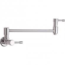 Gerber Plumbing D205012 - Melrose Wall Mount Pot Filler 2.2gpm Chrome