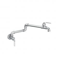 Gerber Plumbing D205037 - Kinzie Wall Mount Pot Filler 2.2gpm Chrome