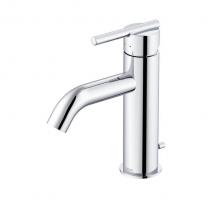Gerber Plumbing D225258 - Parma 1H Lavatory Faucet w/ Metal Pop-Up Drain & Optional Deck Plate Included 1.2gpm Chrome