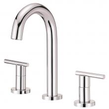 Gerber Plumbing D303658 - Parma Trim Line 2H Widespread Lavatory Faucet w/ Metal Touch Down Drain 1.2gpm Chrome