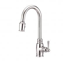 Gerber Plumbing D455557 - Opulence 1H Pull-Down Kitchen Faucet w/ Magnetic Docking 1.75gpm Chrome
