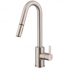 Gerber Plumbing D457230SS - Amalfi 1H Pull-Down Kitchen Faucet w/SnapBack Retraction 1.75gpm Stainless Steel