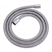 Gerber Plumbing D469030 - 72'' Polymer M-Flex Shower Hose w/ Brass Conicals Chrome