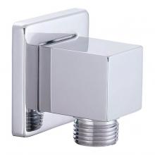 Gerber Plumbing D469059 - Square Supply Elbow Chrome