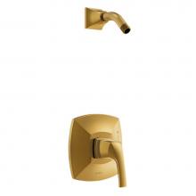 Gerber Plumbing D500518LSBBTC - Vaughn 1H Shower Only Trim Kit & Treysta Cartridge Less Showerhead Brushed Bronze