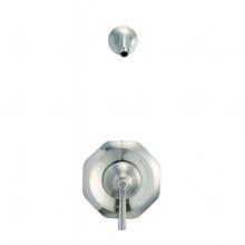 Gerber Plumbing D500528LSBNTC - Draper 1H Shower Only Trim Kit And Treysta Cartridge Less Showerhead Brushed Nickel