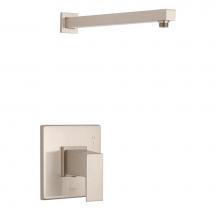 Gerber Plumbing D500562LSBNTC - Mid-Town 1H Shower Only Trim And Treysta Cartridge Kit Less Showerhead Brushed Nickel
