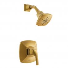 Gerber Plumbing D501518BBTC - Vaughn 1H Shower Only Trim Kit & Treysta Cartridge 1.75gpm Brushed Bronze