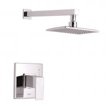 Gerber Plumbing D501562TC - Mid-Town 1H Shower Only Trim Kit And Treysta Cartridge 1.75Gpm Chrome
