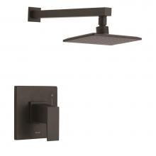 Gerber Plumbing D502562BSTC - Mid-Town 1H Shower Only Trim Kit And Treysta Cartridge 2.0Gpm Satin Black
