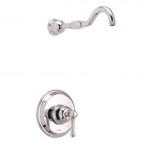 Gerber Plumbing D502757LSTC - Opulence 1H Shower Only Trim Kit & Treysta Cartridge Less Showerhead Chrome