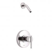 Gerber Plumbing D510558LSTC - Parma 1H Shower Only Trim Kit & Treysta Cartridge Less Showerhead Chrome