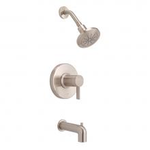 Gerber Plumbing D511030BNTC - Amalfi 1H Tub & Shower Trim Kit w/Diverter on Spout & Treysta Cartridge 1.75gpm Brushed Ni