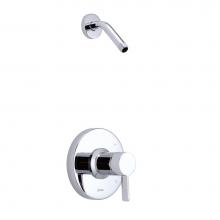 Gerber Plumbing D520530LSTC - Amalfi 1H Shower Only Trim Kit & Treysta Cartridge Less Showerhead Chrome