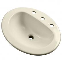 Gerber Plumbing G001283809CH - Maxwell S-Rim Lav 20''X17''Oval 8''CC in Trapezoid Carton Biscuit