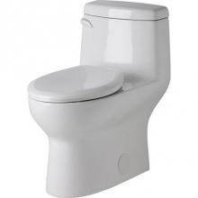 Gerber Plumbing G0021019 - Avalanche CT 1.28gpf One-Piece Toilet ADA Elongated 12'' Rough-In White