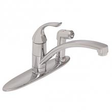 Gerber Plumbing G0040015 - Viper 1H Kitchen Faucet w/ Spray on Deck 1.75gpm Aeration/2.2gpm Spray Chrome