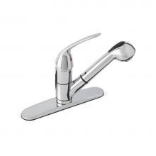 Gerber Plumbing G0040445W - Maxwell SE 1H Pull-Out Kitchen Faucet w/ Washerless Cartridge 1.75gpm Chrome
