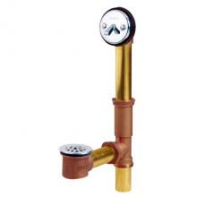 Gerber Plumbing G004181288 - Gerber Classics Trip Lever Drain For Standard Tub With ''Clean Out Here'' Face
