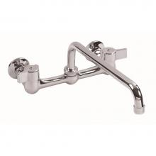 Gerber Plumbing G0042630 - Gerber Classics 2H Wall Mount Kitchen Faucet w/ 12'' Spout 1.75gpm Chrome