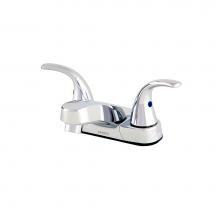 Gerber Plumbing G0043153W - Maxwell SE 2H Centerset Lavatory Faucet w/ Metal Lever Handles & Less Drain 1.2gpm Chrome