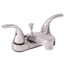 Gerber Plumbing G0043165W - Maxwell SE 2H Centerset Lavatory Faucet w/ Metal Lever Handles & Metal Pop-Up Drain 1.2gpm Chr