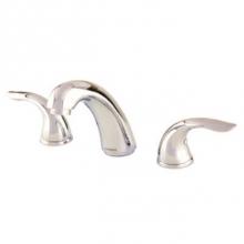 Gerber Plumbing G0043376 - Viper 2H Widespread Lavatory Faucet w/ Metal Touch Down Drain 1.2gpm Chrome