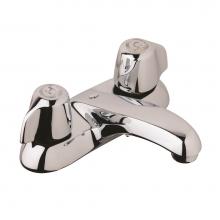 Gerber Plumbing G0043411 - Gerber Classics Two Metal Handle Centerset Lavatory Faucet with Chain Stay 1.2gpm Chrome
