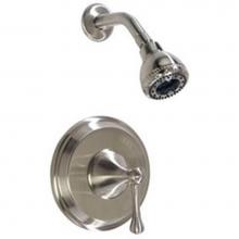 Gerber Plumbing G00G9042BN - Abigail 1H Shower Only Trim Kit w/ Multi-Function Showerhead 2.5gpm Brushed Nickel