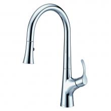Gerber Plumbing D454422BR - Antioch 1H Pull-Down Kitchen Faucet w/ Snapback 1.75gpm Tumbled Bronze