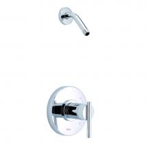 Gerber Plumbing D510558LSBBTC - Parma 1H Shower Only Trim Kit & Treysta Cartridge Less Showerhead Brushed Bronze