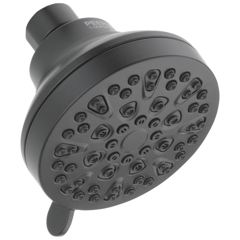 Universal Showering Components 4-Setting Shower Head